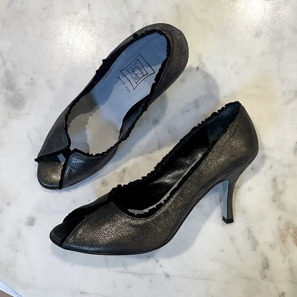 Cynthia Rowley Peeptoe Pumps Sandals - Picture 1 of 13